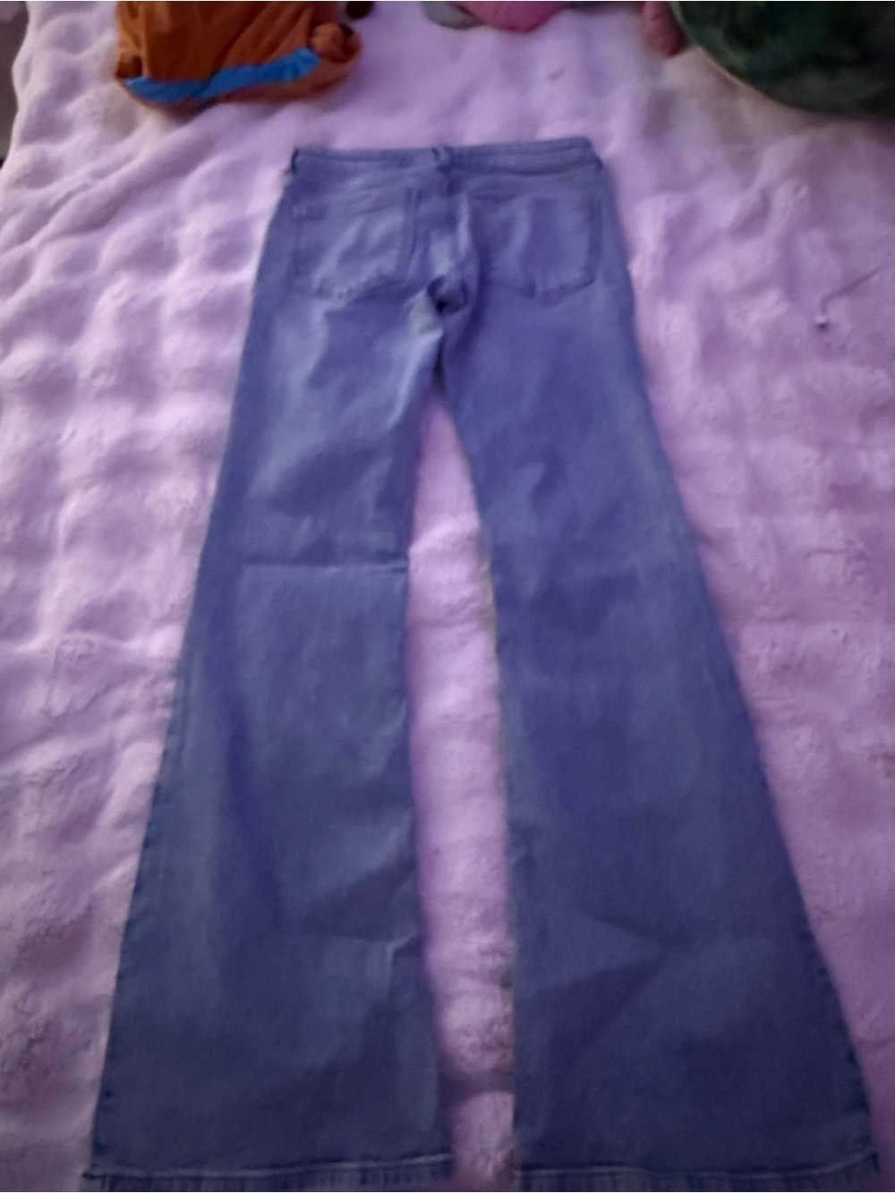 H&M Light Blue High-Rise Flare Jeans
